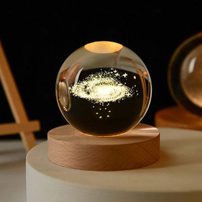  The Crystal-Galaxy Lamp